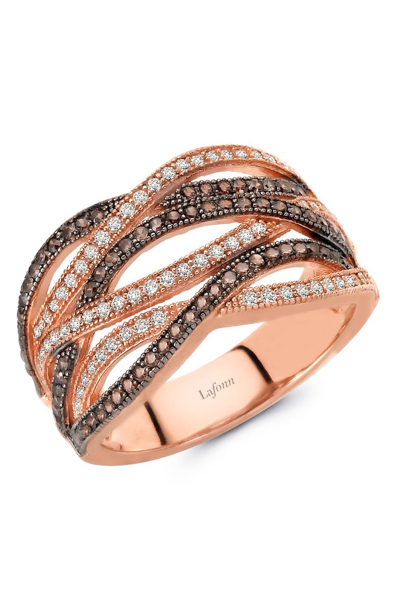 Lafonn Labyrinth Simulated Diamond Band Ring | Nordstromrack