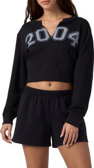 Florence by Mills 2004 Split Neck Sweatshirt