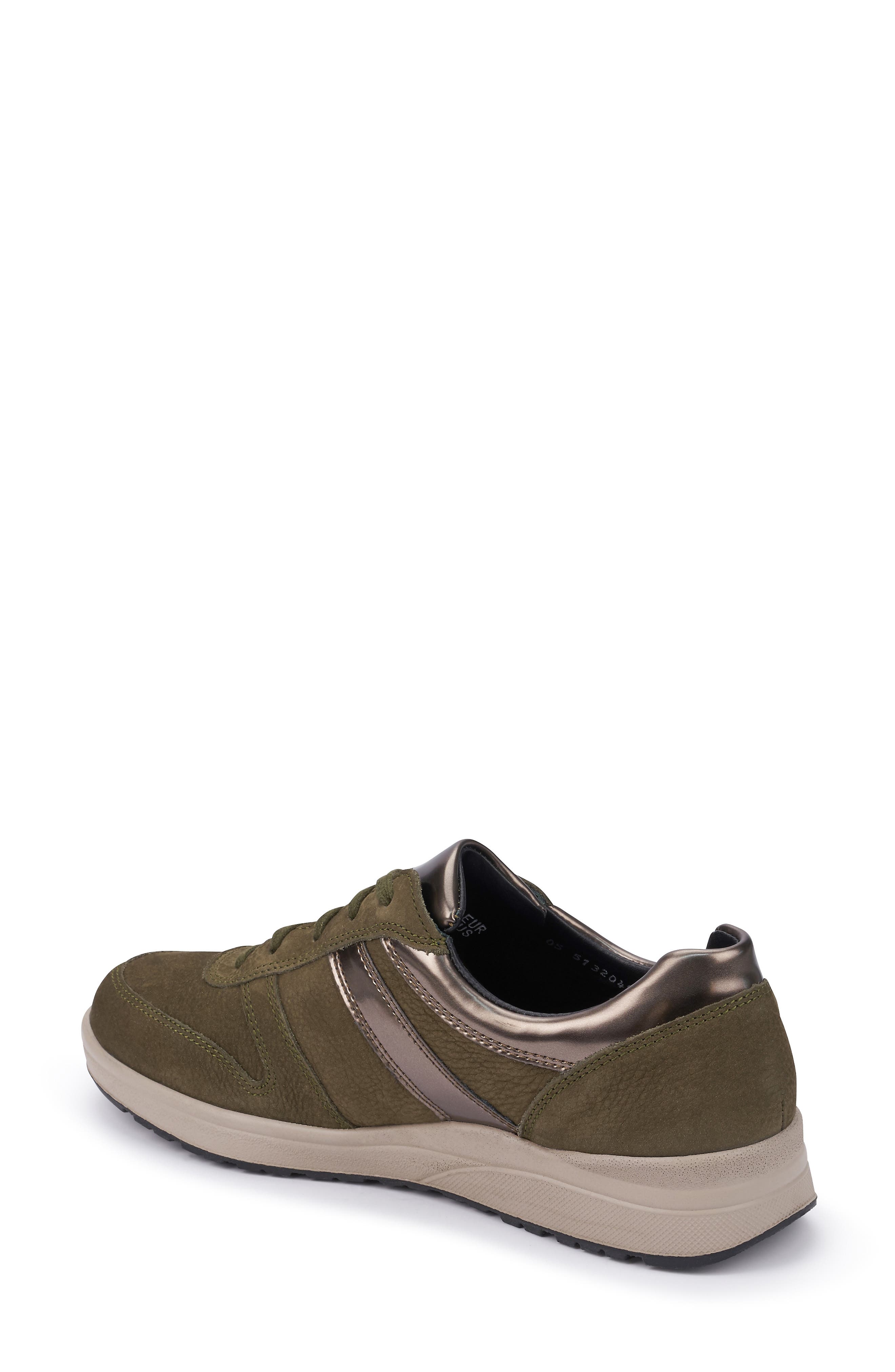 Rebeca Sneaker, Alternate, color, LODEN LEATHER