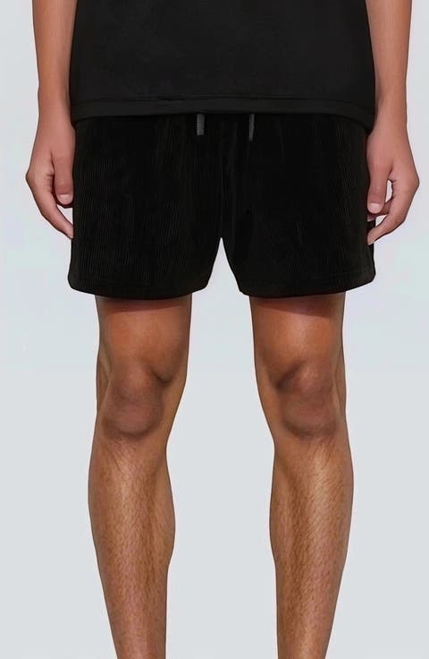 Eleven Key Cotton Corduroy Drawstring Shorts