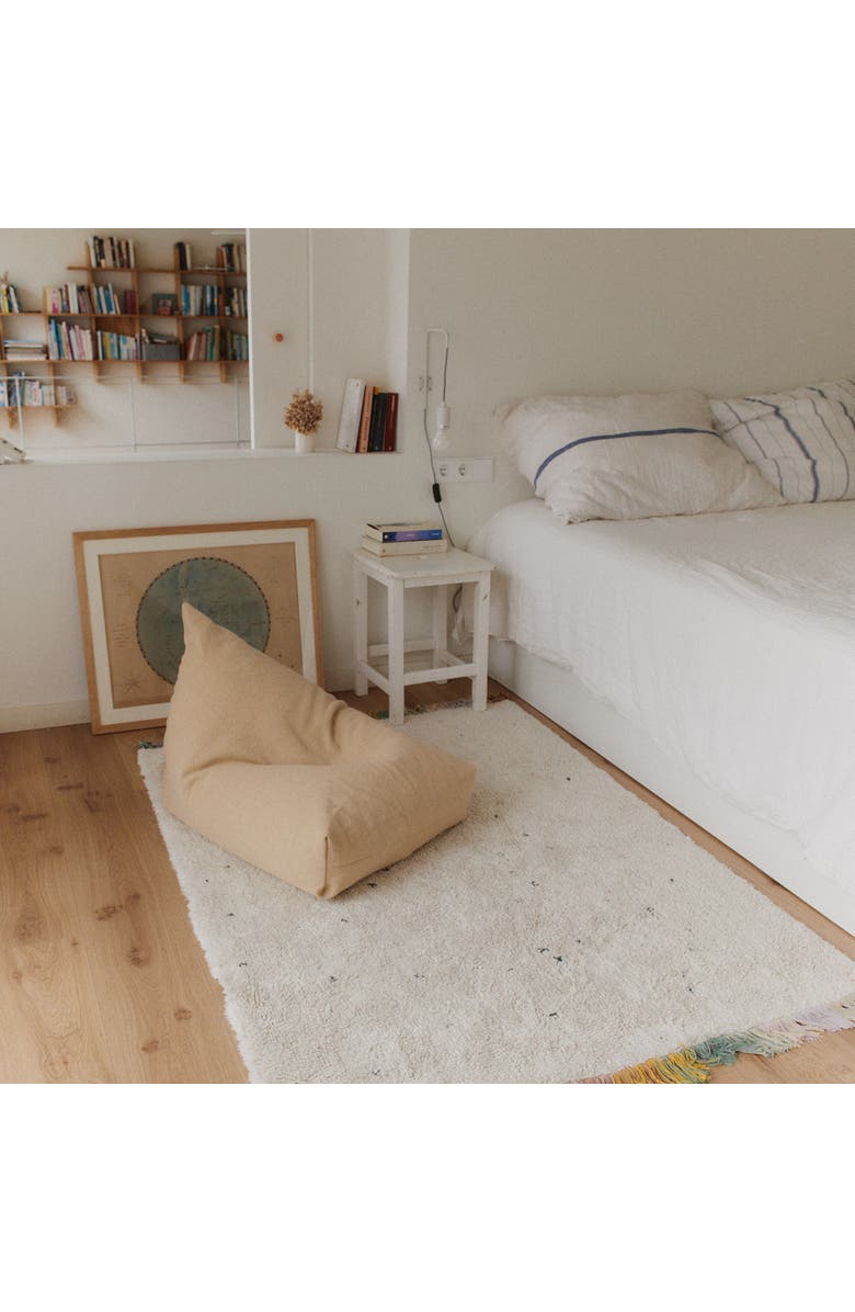 Lorena Canals Pouf Cleo, Alternate, color, Light Honey