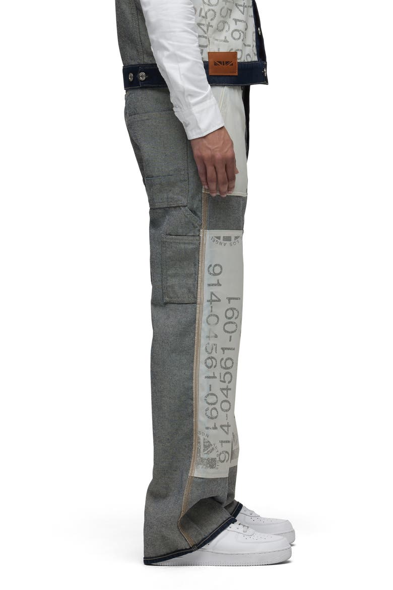 Columbus Inside Out Wide Leg Jeans, Alternate, color, CITY