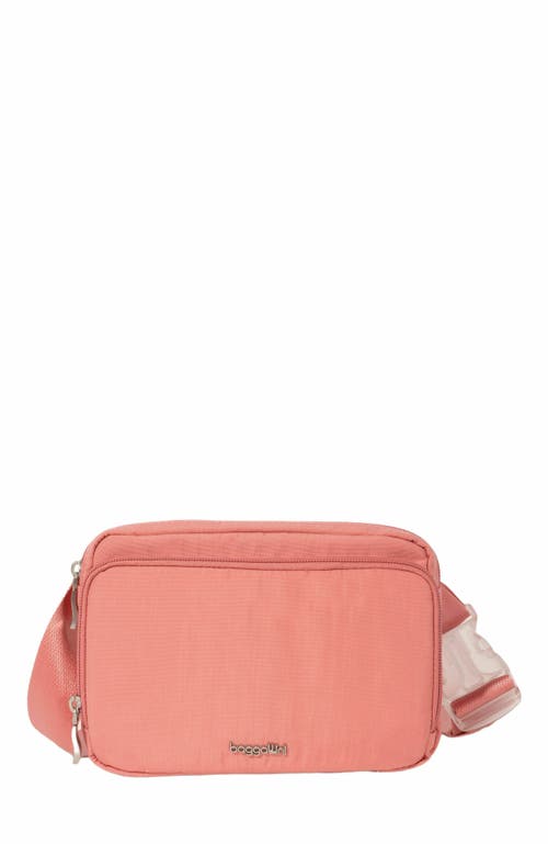 BAGGALLINI Modern Belt Bag Sling in Terracotta 