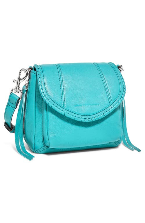 Aimee Kestenberg Mini All For Love Convertible Leather Crossbody Bag In Ocean Blue