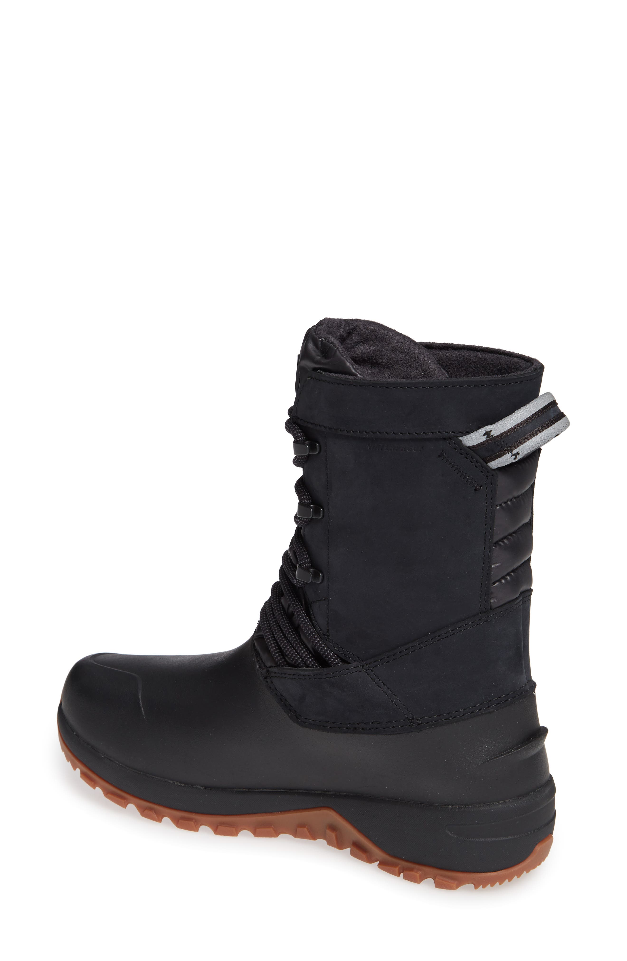 Yukiona Waterproof Winter Boot, Alternate, color, TNF BLACK/TNF BLACK