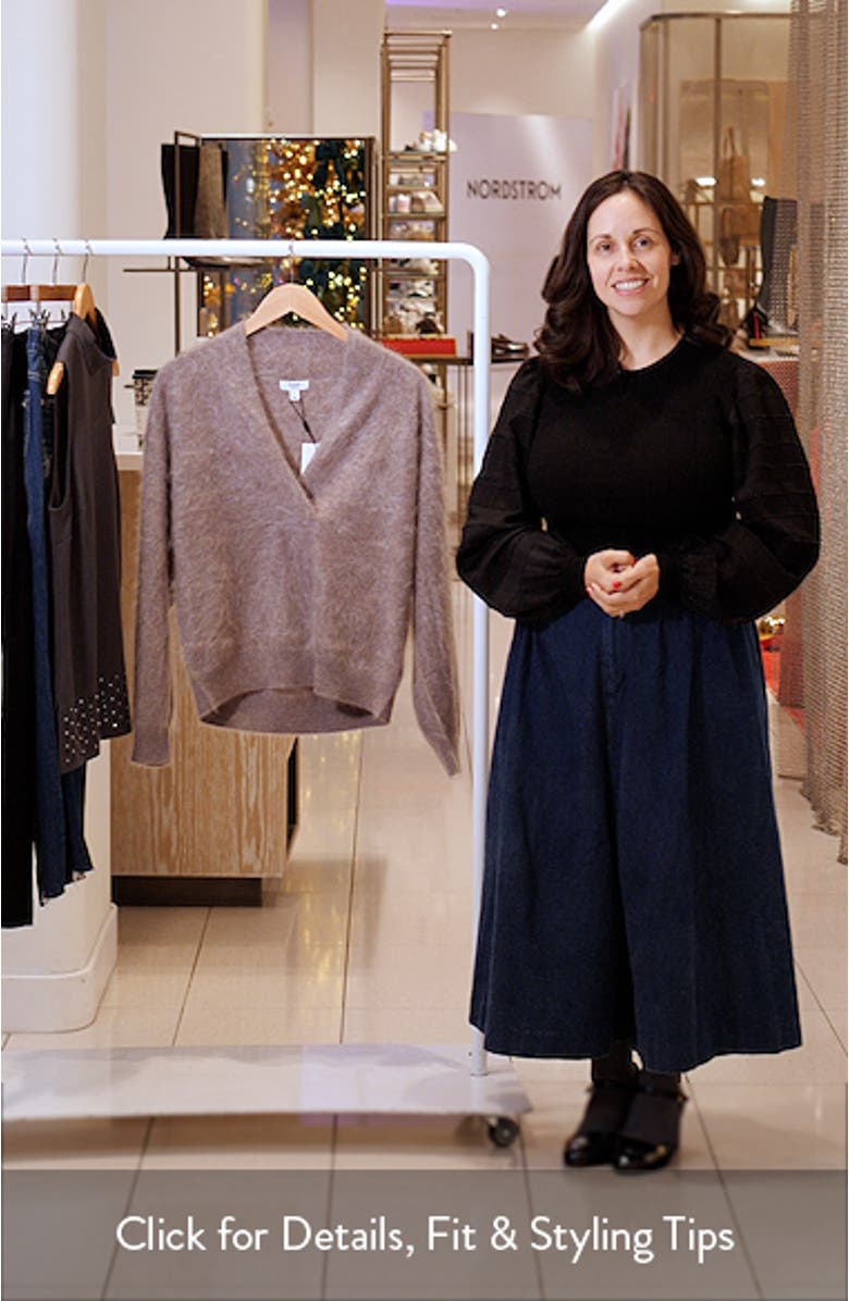 Milo V-Neck Cashmere Sweater, sales video thumbnail