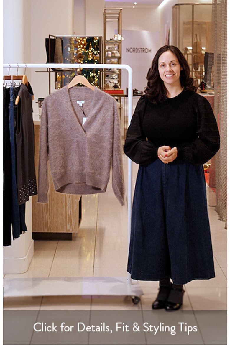 Milo V-Neck Cashmere Sweater video