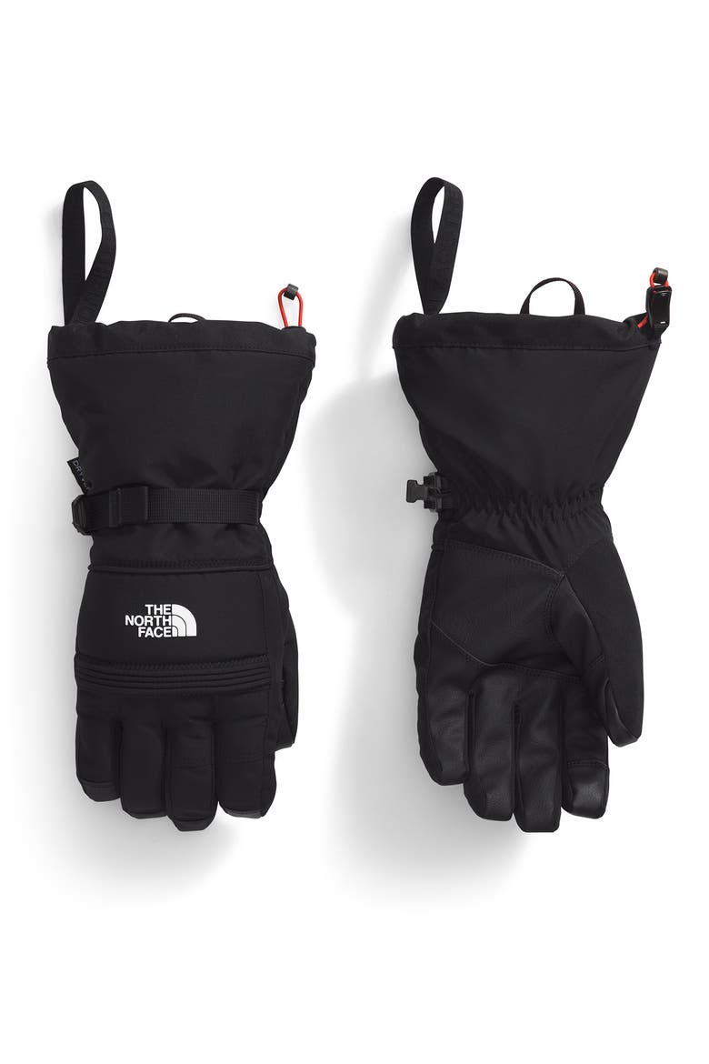 Montana Water Repellent Ski Gloves, Main, color, TNF BLACK