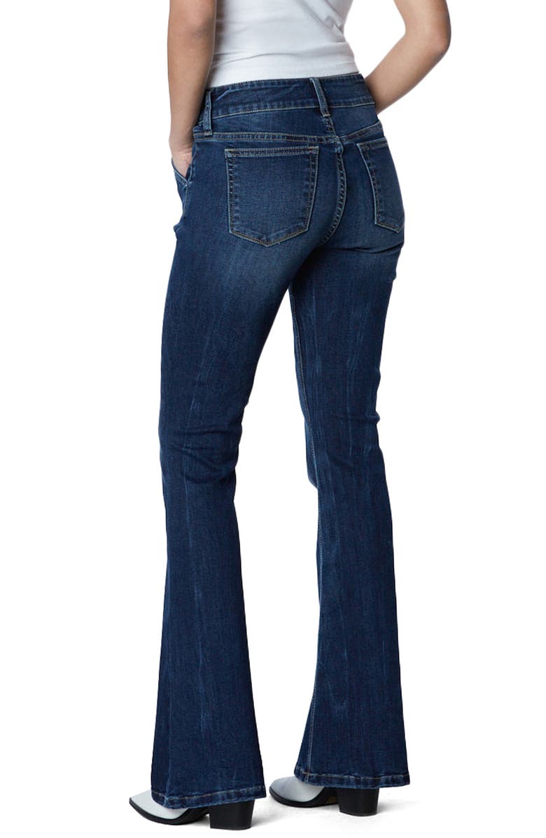 HINT OF BLU Fun Slim Fit Flare Jeans, Alternate, color, 