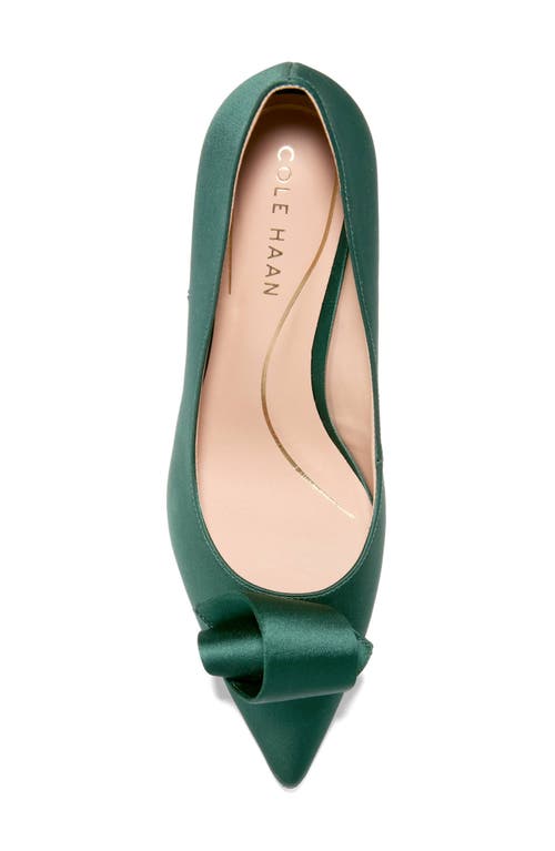 Cole Haan Florette Pointed Toe Pump In Green