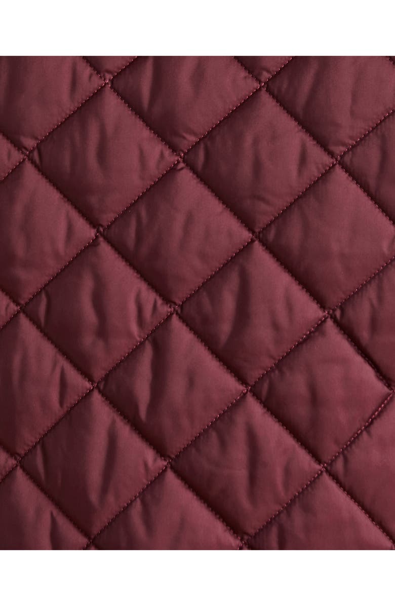 Barbour Barlow Quilted Vest, Alternate, color, Bordeaux