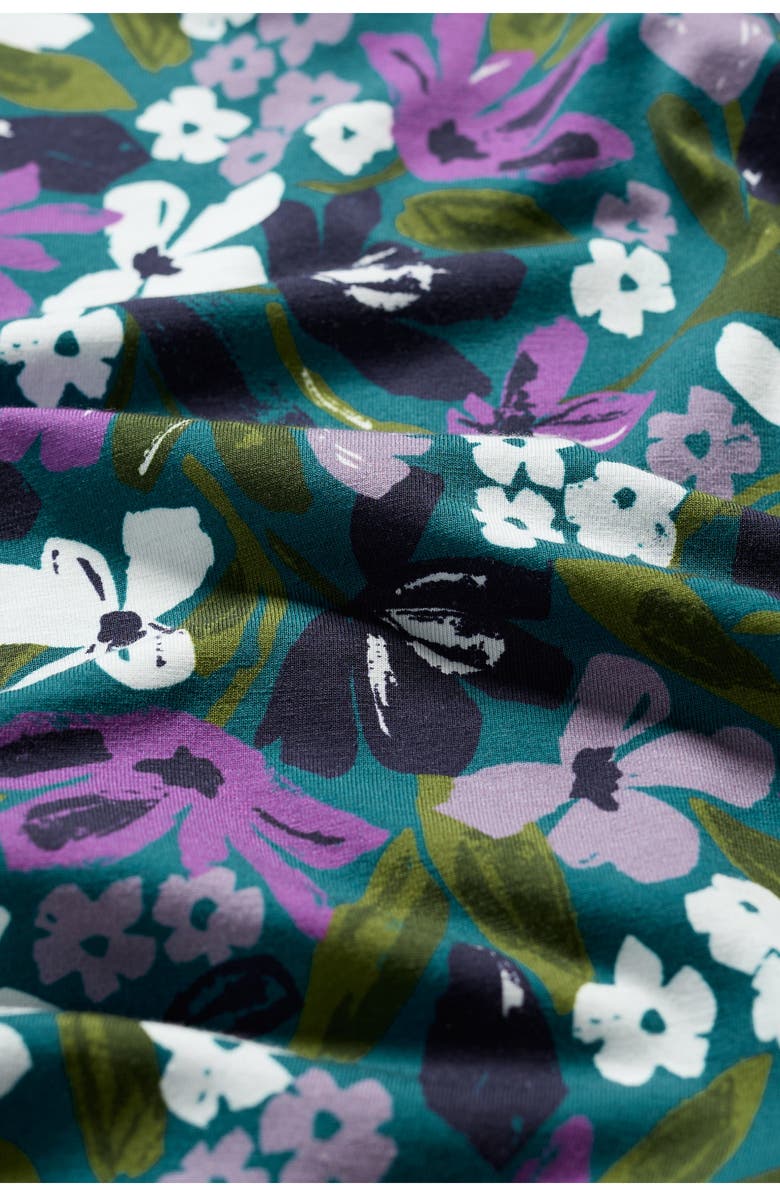 Seasalt Cornwall Rose Floral A-Line Skirt, Alternate, color, Crayon Floral Dark Drift