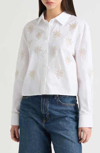 NVLT Poplin Beaded Shirt
