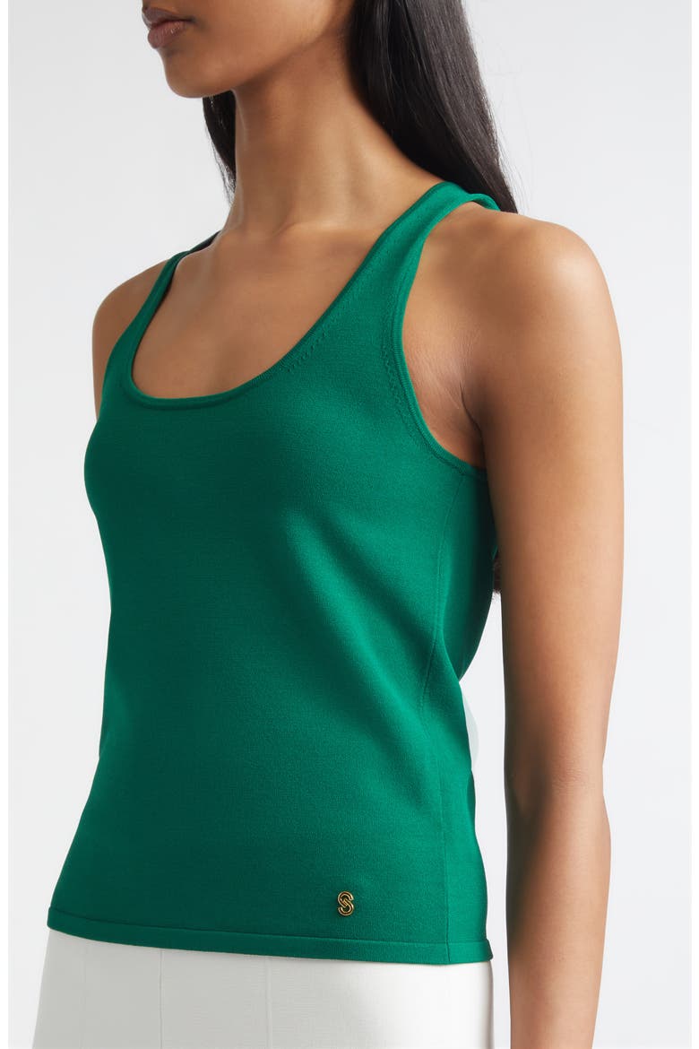 Pari Santa Roma Sweater Tank, Alternate, color, CYPRESS