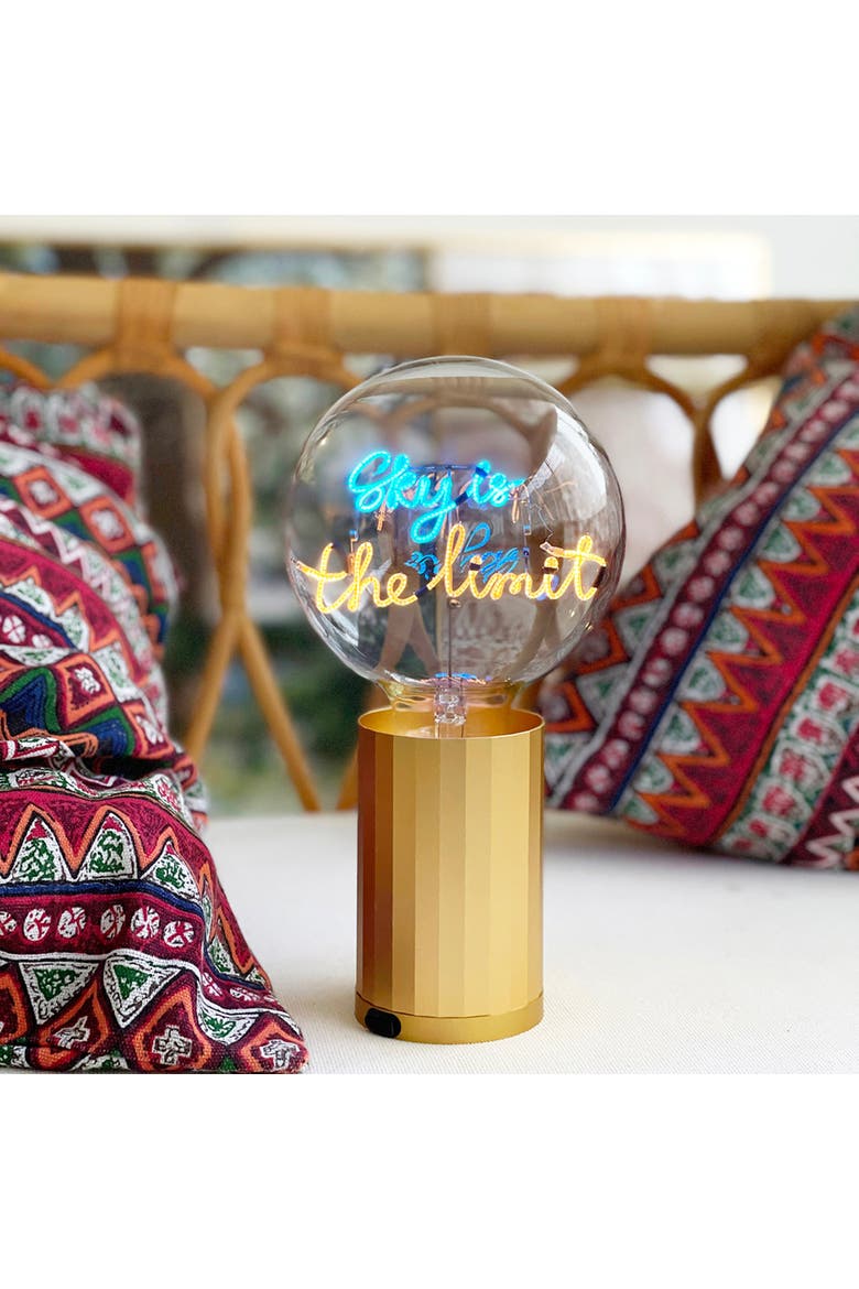 Sky Is The Limit Portable Table Lamp, Alternate, color, Blue