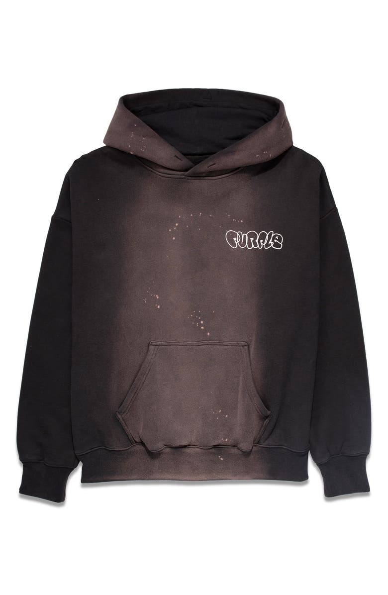 PURPLE BRAND Oversize Fleece Graphic Hoodie, Alternate, color,