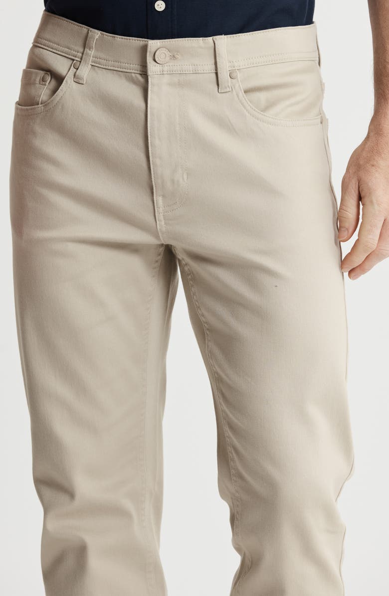 JACHS East Hampton Slim Leg Denim Pants, Alternate, color, Stone