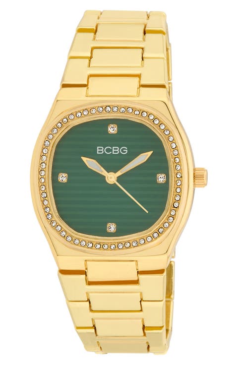 Cabinet Crystal Bracelet Strap Watch, 33mm