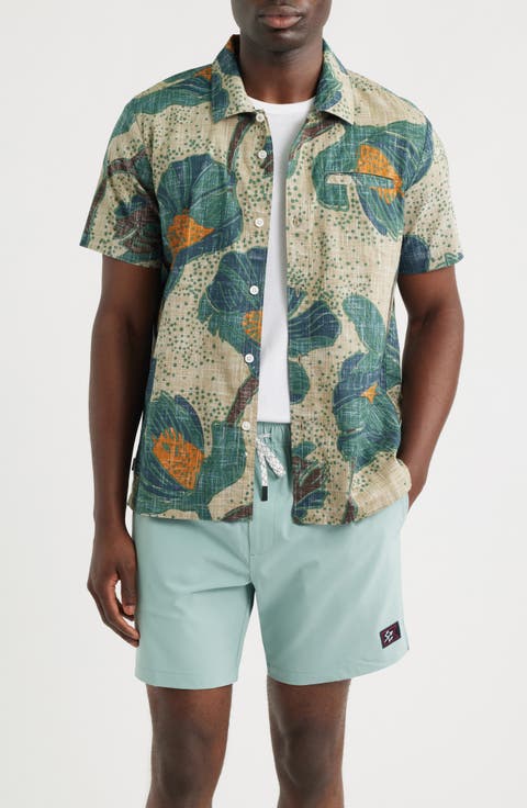 Bloom Floral Cotton Camp Shirt