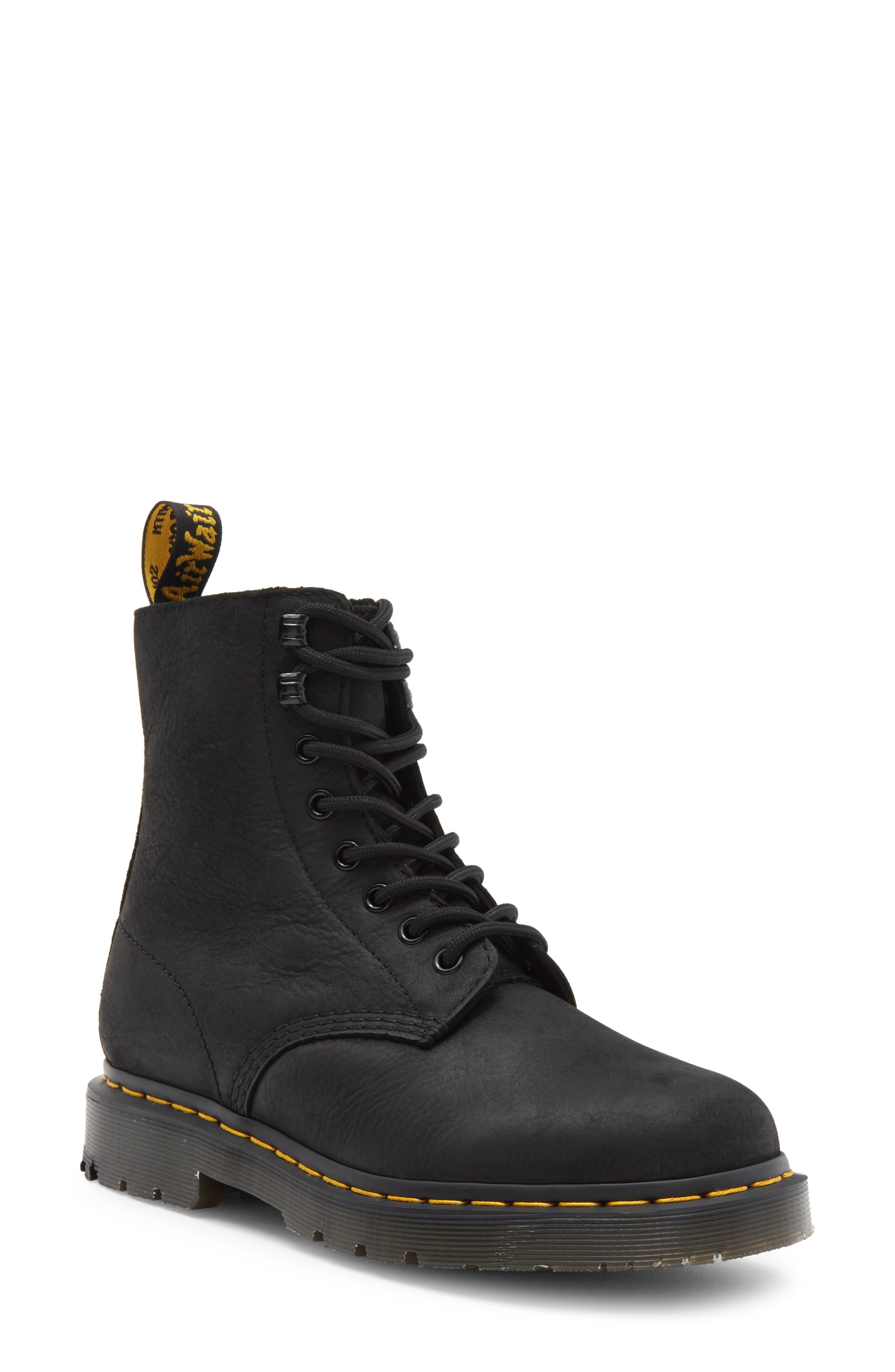 Dr. Martens 1460 Pascal Water Resistant Wintergrip Boot, Main, color, 
