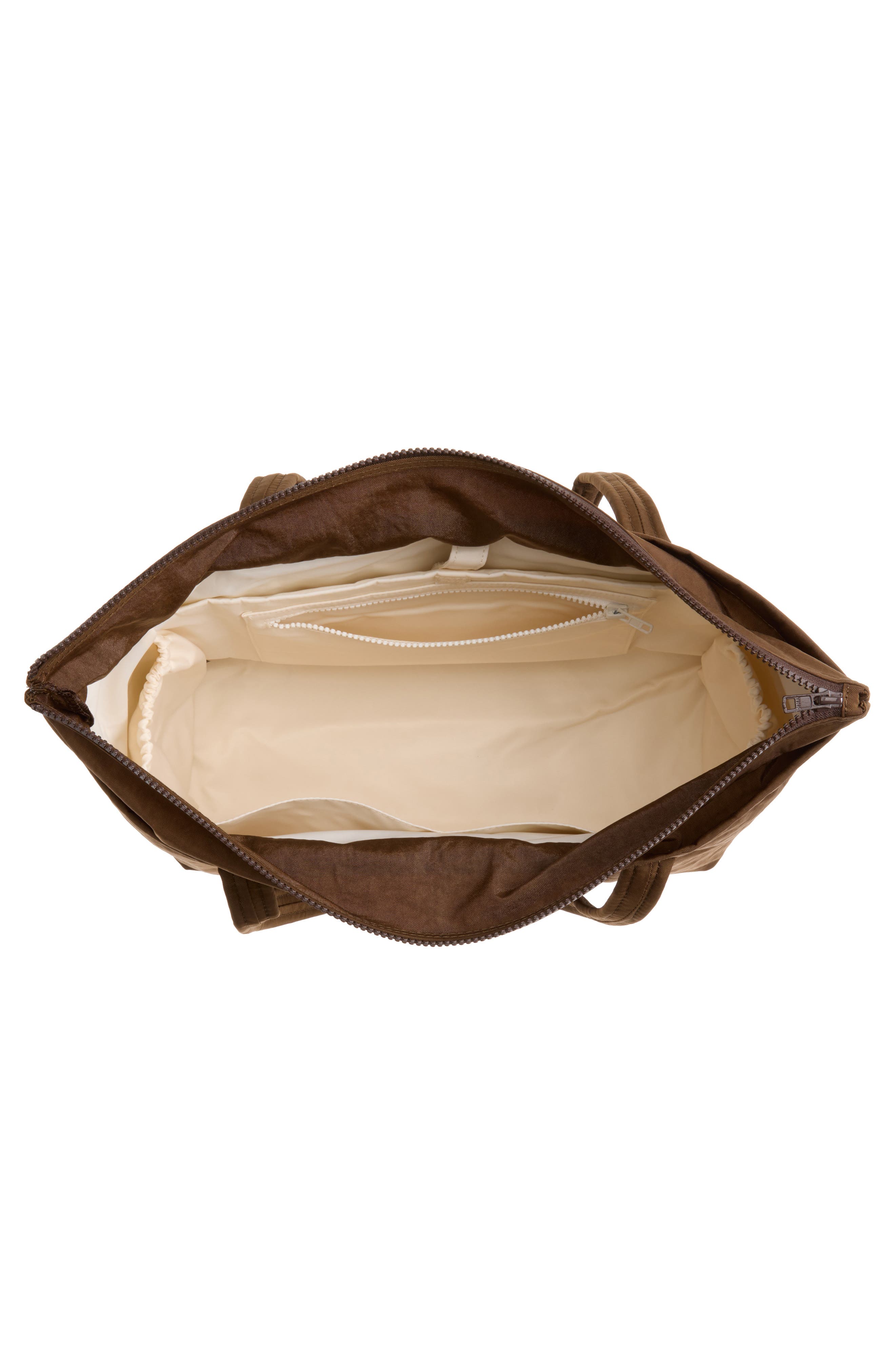 Mira Water Resistant Tote, Alternate, color, CHOCOLATE