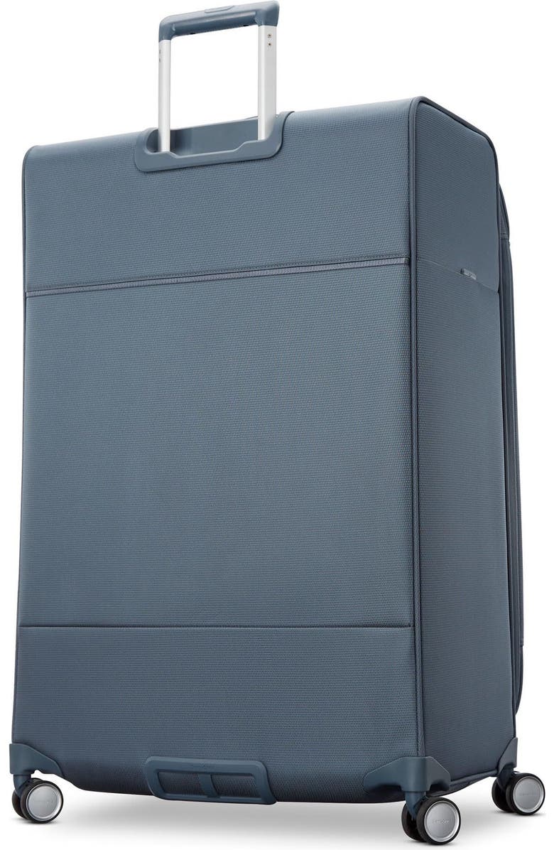 Samsonite UpLIFT Checked-Medium 25-Inch Lightweight Softside Expandable Spinner, Alternate, color, Black