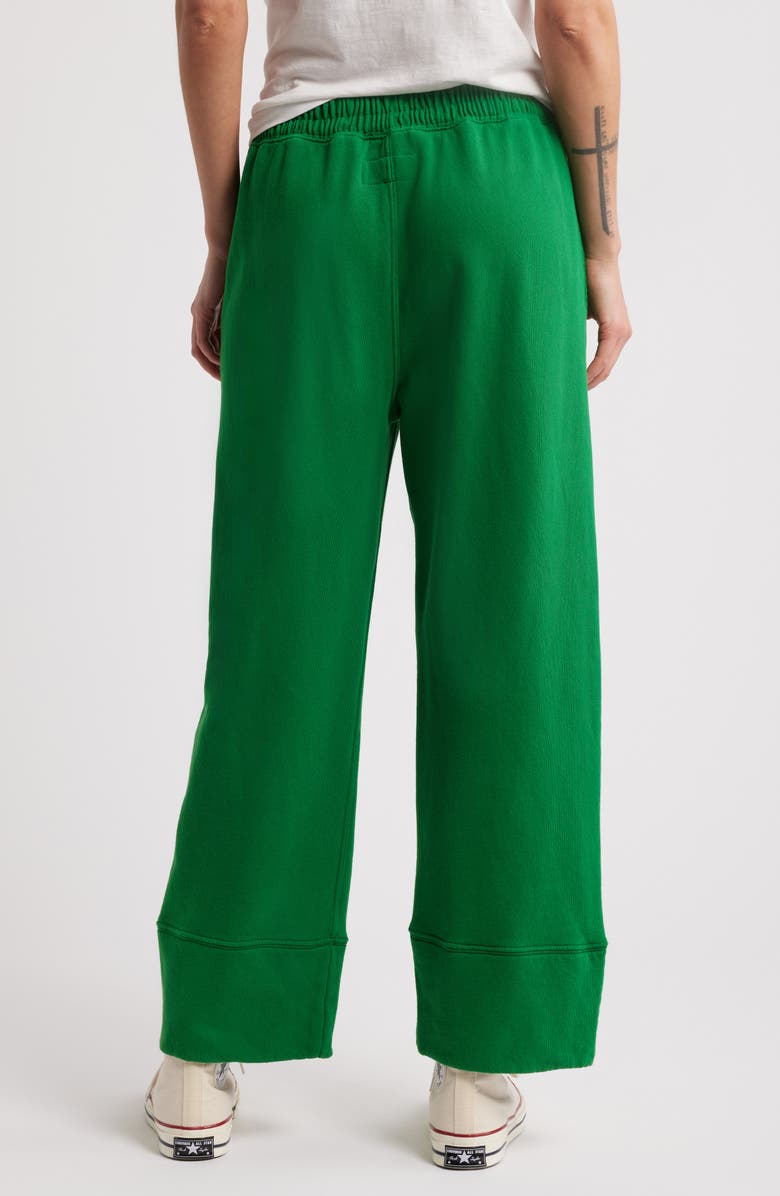 THE GREAT. The Win Cotton French Terry Sweatpants, Alternate, color,