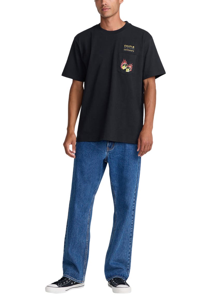 Hot Dice Graphic T-Shirt, Alternate, color, BLACK