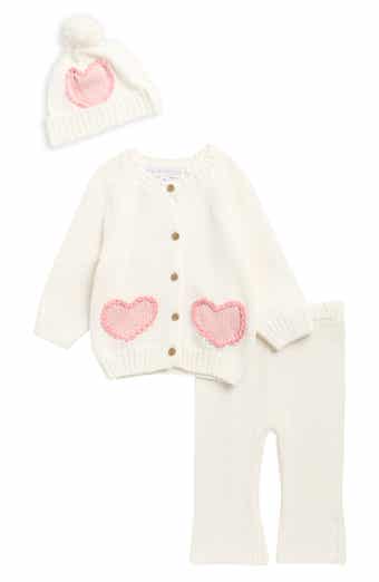GIRLS 3PC SWEATER/HAT SETS