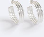 Emma Pills Wave Hoops