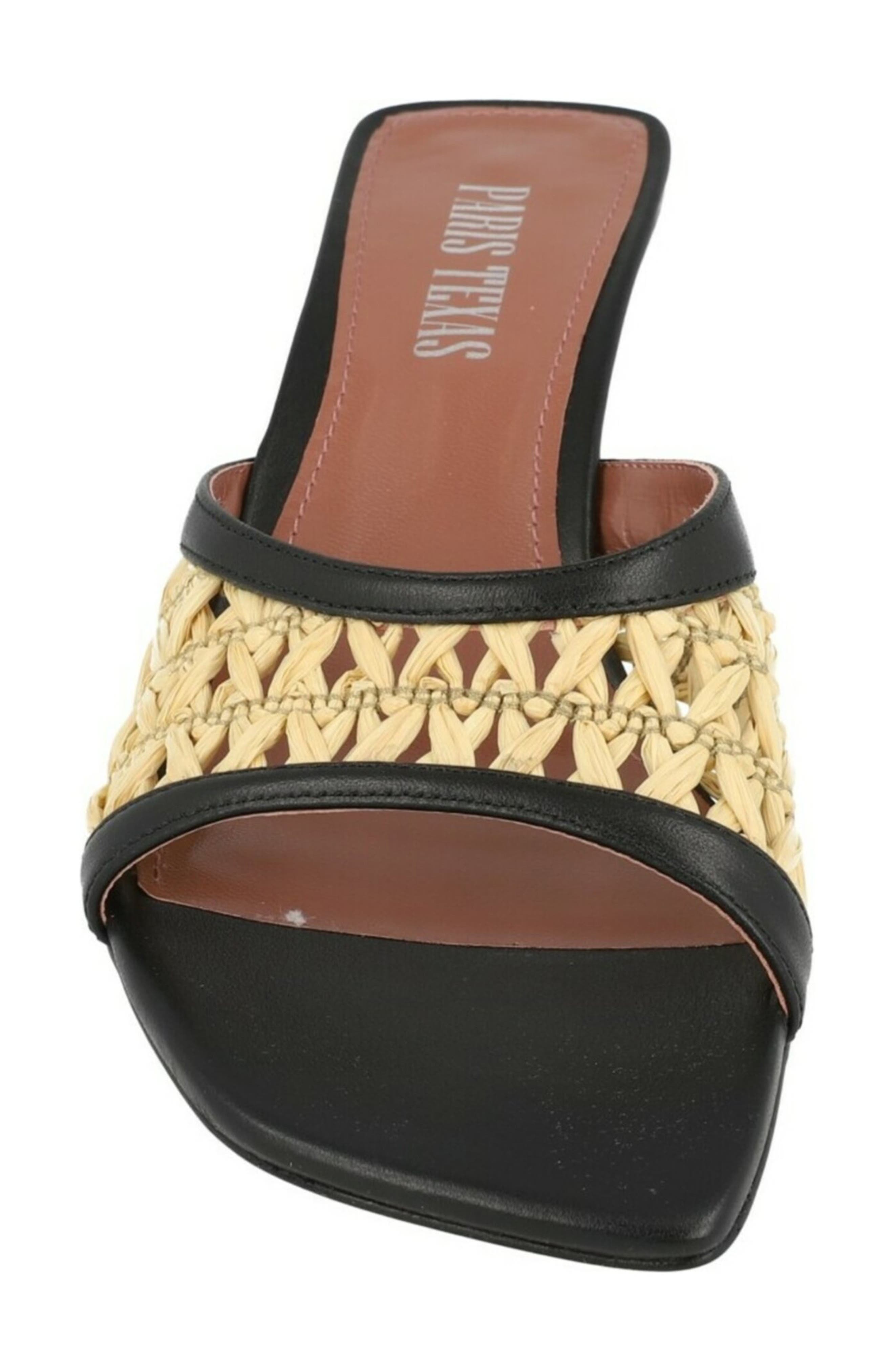 Paris Texas Lorena Slide Sandal, Alternate, color, Naturale-Black