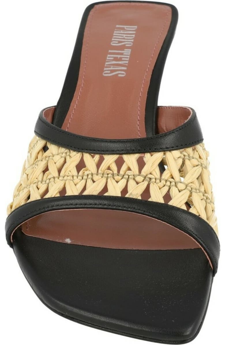 Paris Texas Lorena Slide Sandal, Alternate, color, Naturale-Black