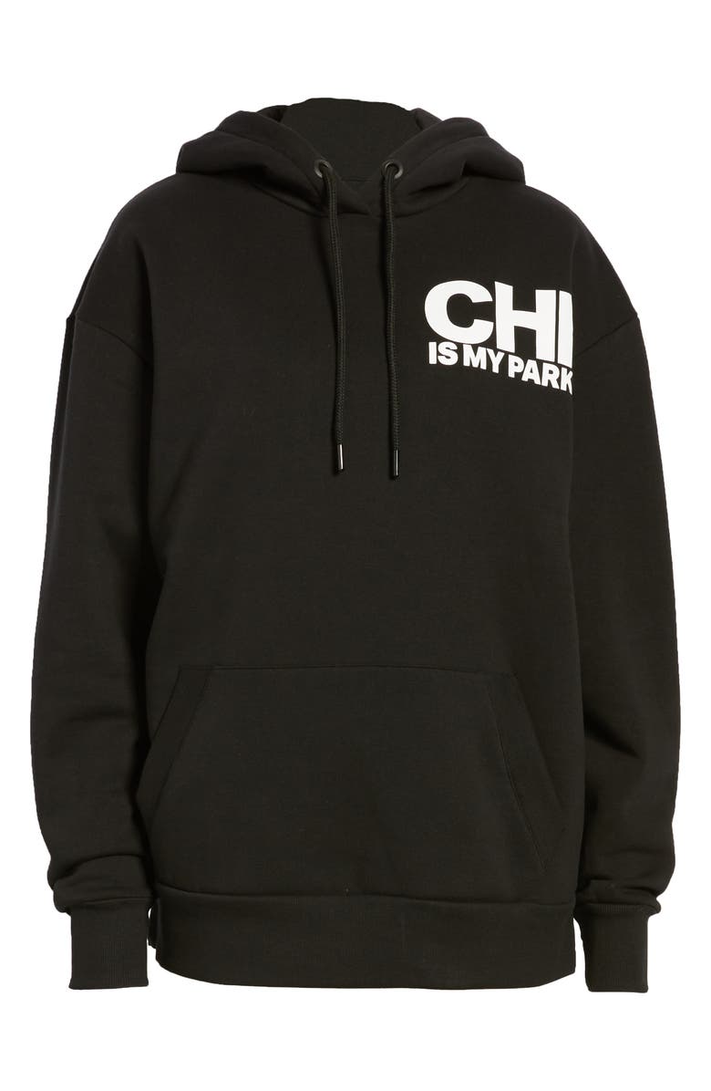 IVY PARK<sup>®</sup> On The Run Chicago Graphic Hoodie, Alternate, color, 
