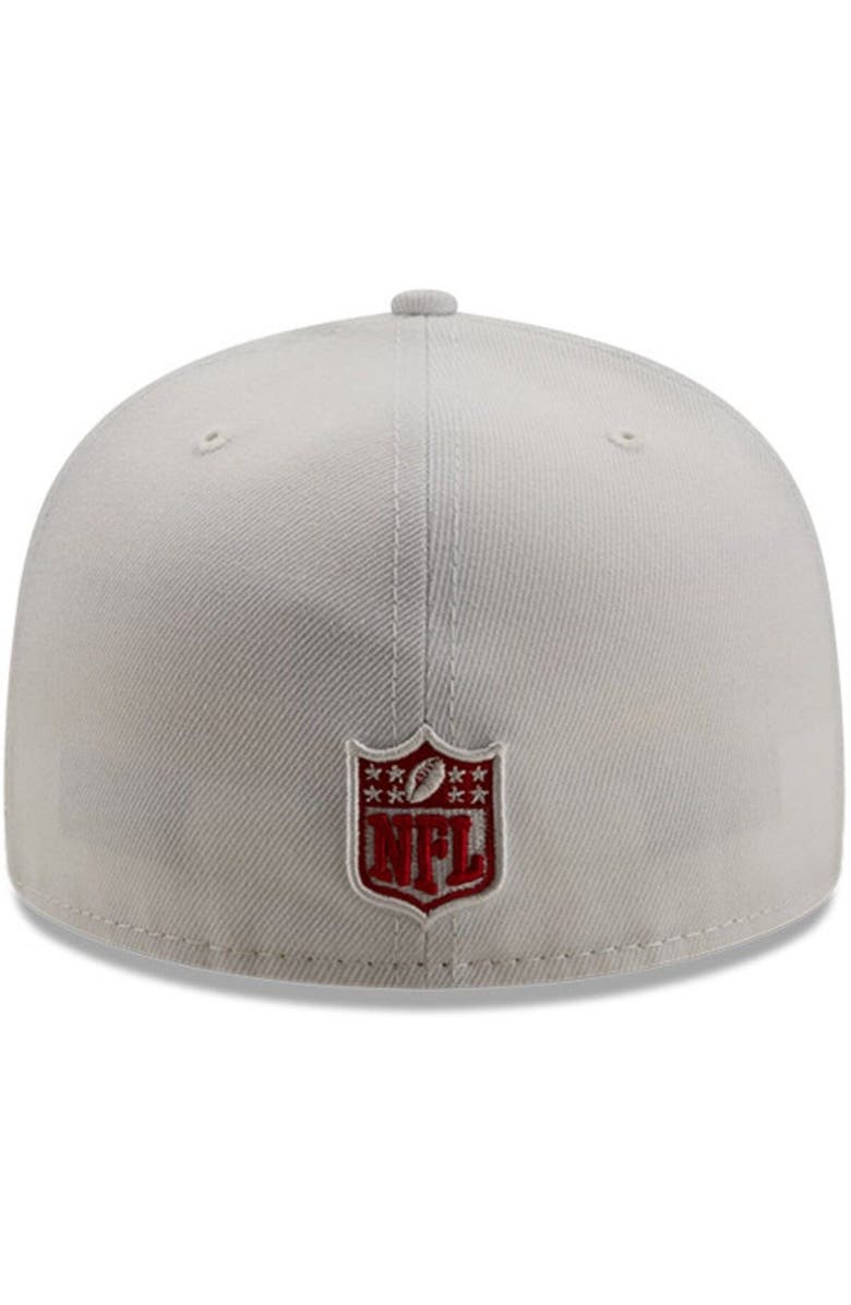 New Era Men's New Era White San Francisco 49ers 1999 Pro Bowl Patch Red Undervisor 59FIFY Fitted Hat, Alternate, color, 