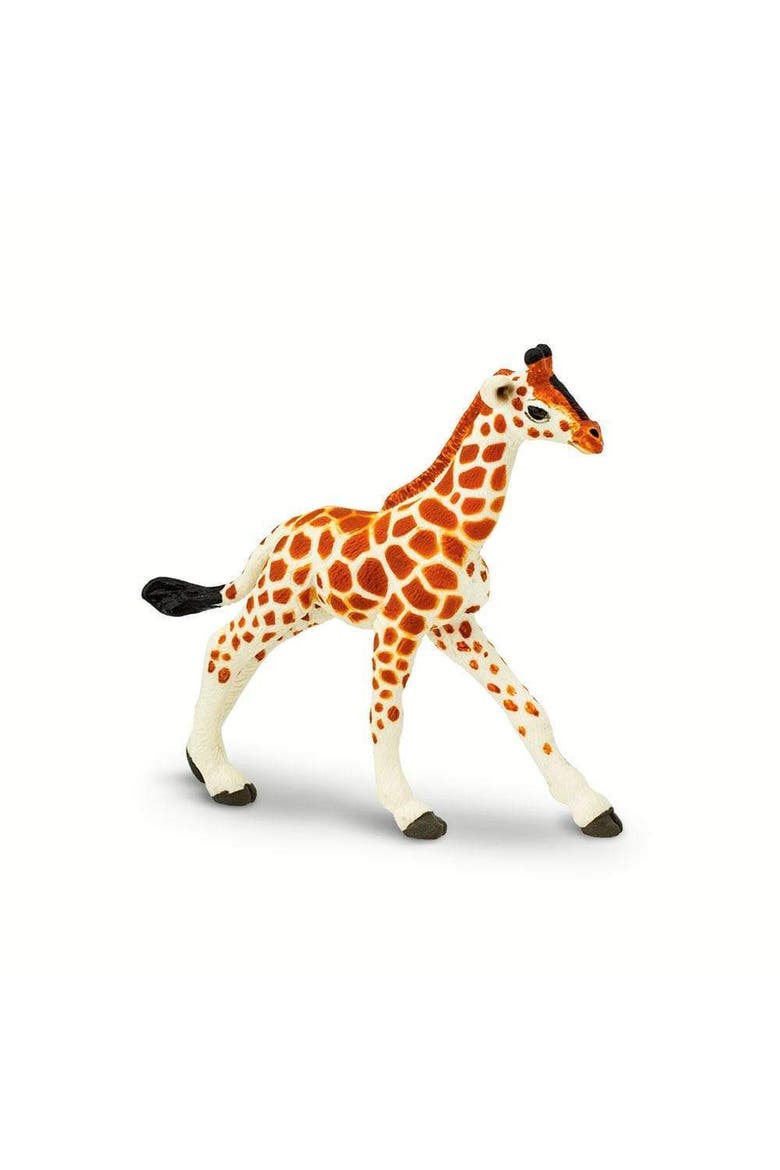 Reticulated Giraffe Baby Kids Toy Figure, Main, color, None