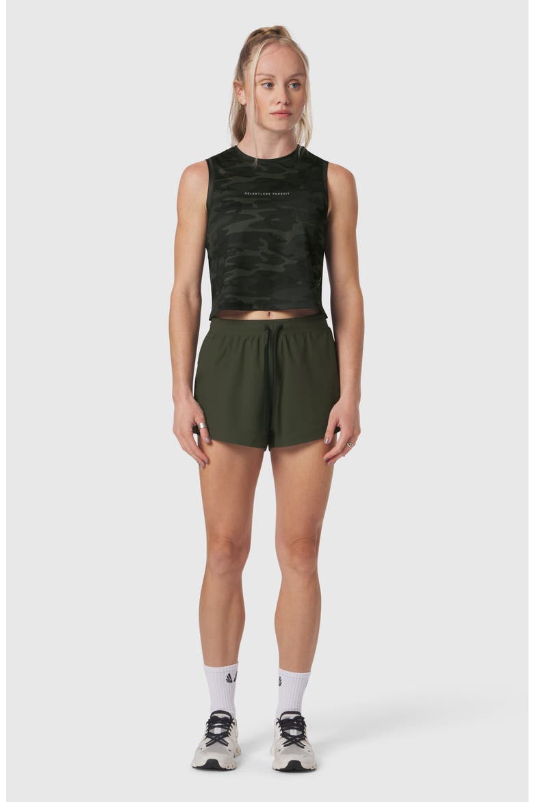 Women's AeroSilver Tank Top, Alternate, color, Dark Camo