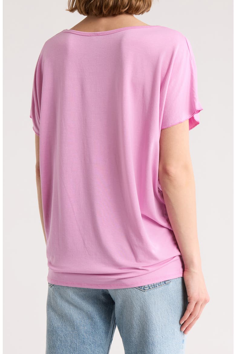 Cap Sleeve T-Shirt, Alternate, color, LAVENDAR
