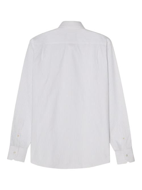 Robert Talbott Reynolds Dobby Stripe Contemporary Fit Shirt