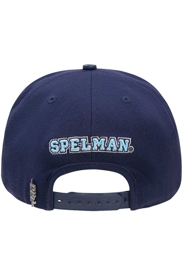 Men's Pro Standard  Navy Spelman College Jaguars Evergreen Spelman Snapback Hat, Alternate, color, Navy