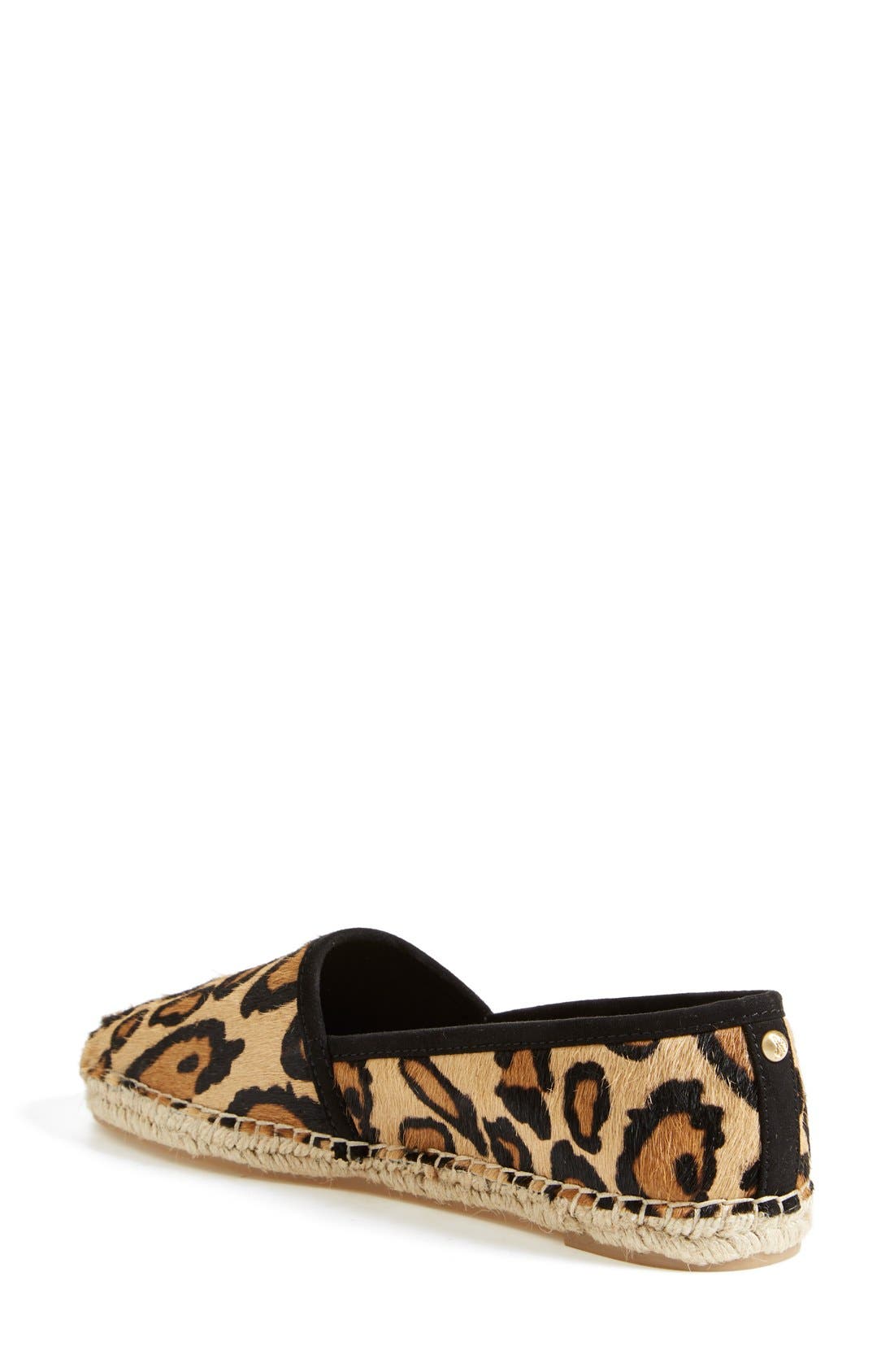 'Lynn' Espadrille Flat, Alternate, color, NEW NUDE LEOPARD