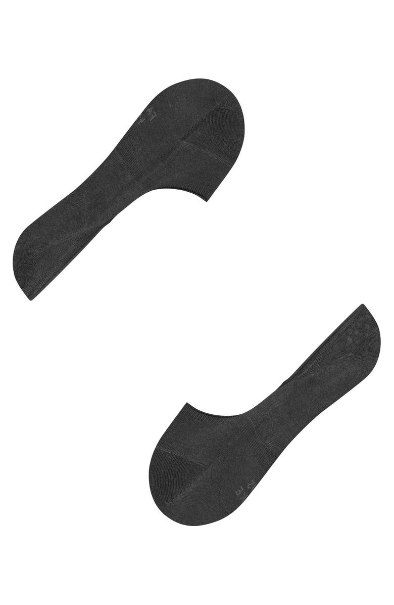 Falke Step Cotton No Show Socks, Alternate, color, Black