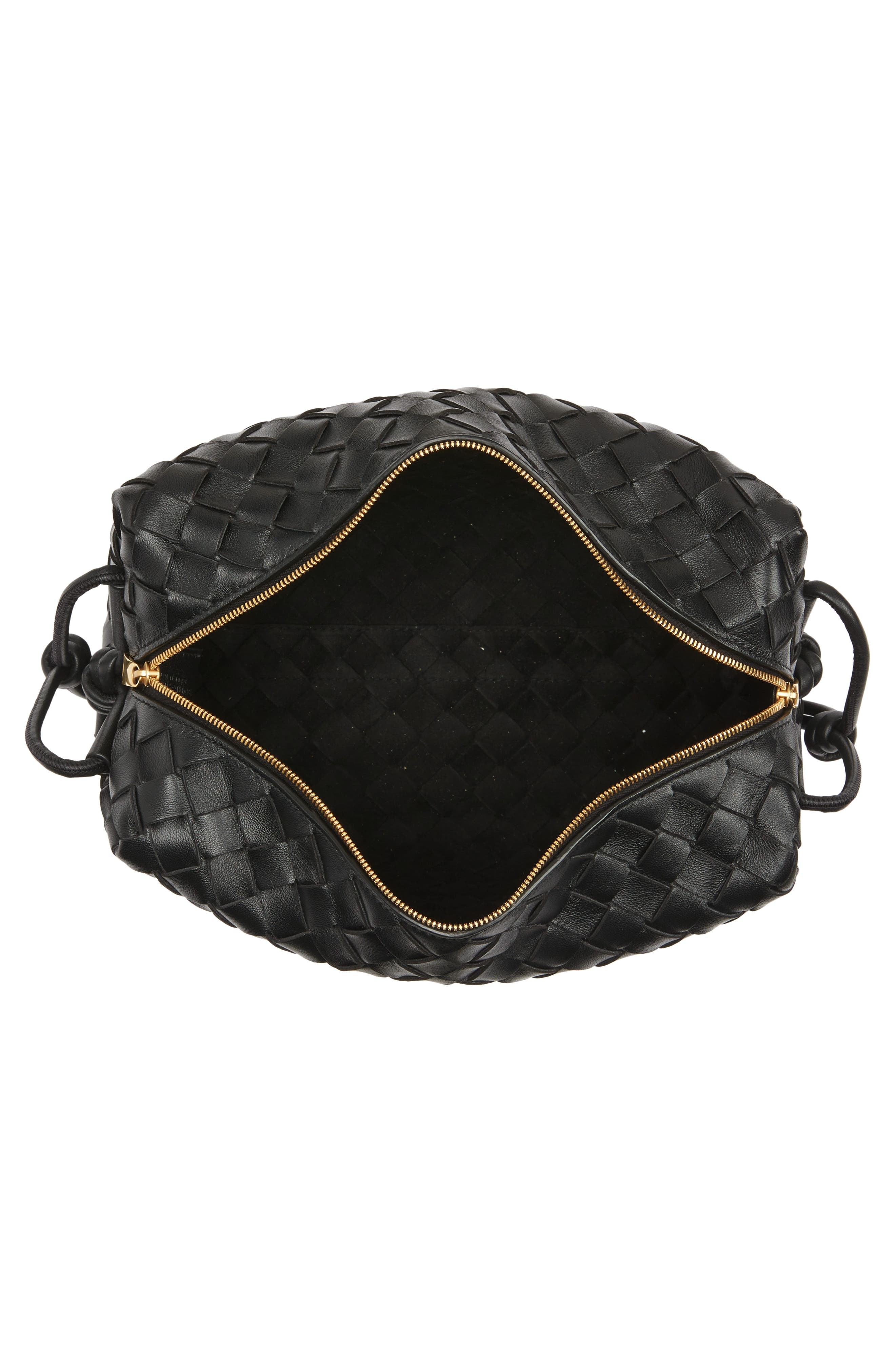 Bottega Veneta Large Loop Intrecciato Leather Shoulder Bag, Alternate, color, 