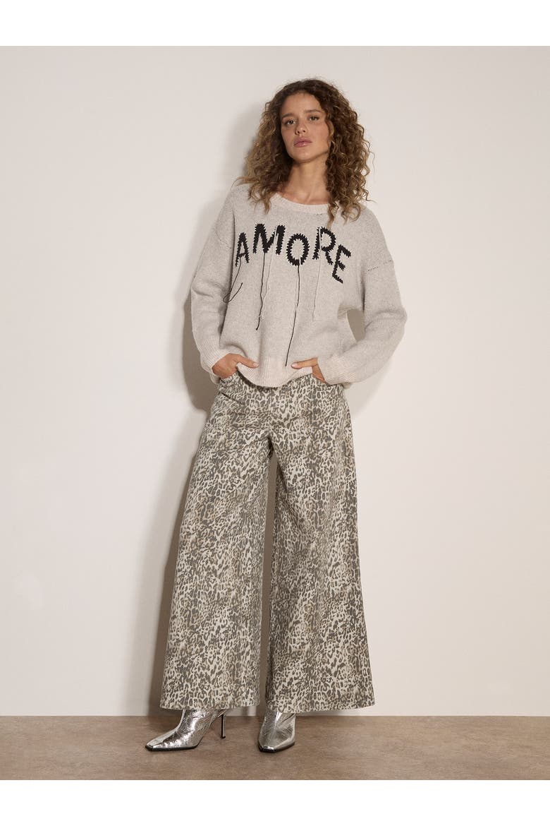 Thread Amore Boucle Jumper, Alternate, color, Stone