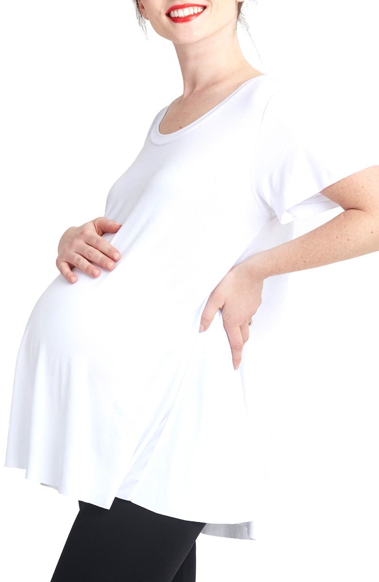 Nom Maternity Mimi Maternity Tee, Alternate, color, 