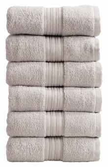 Woven & Weft 6-Piece Cotton Bath Towels