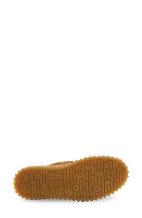 Voile Blanche Penelope Genuine Shearling Platform Bootie In Brown