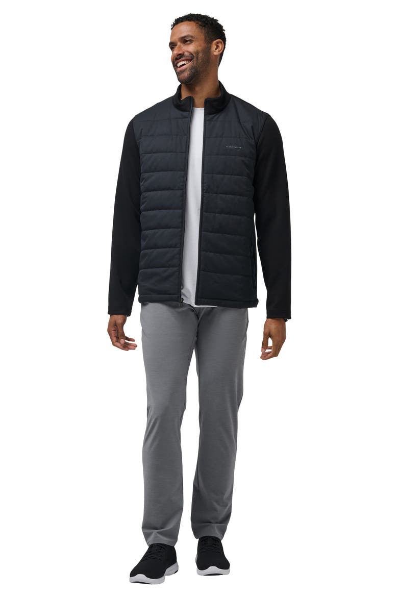 Point of Sail Hybrid Jacket, Alternate, color, BLACK