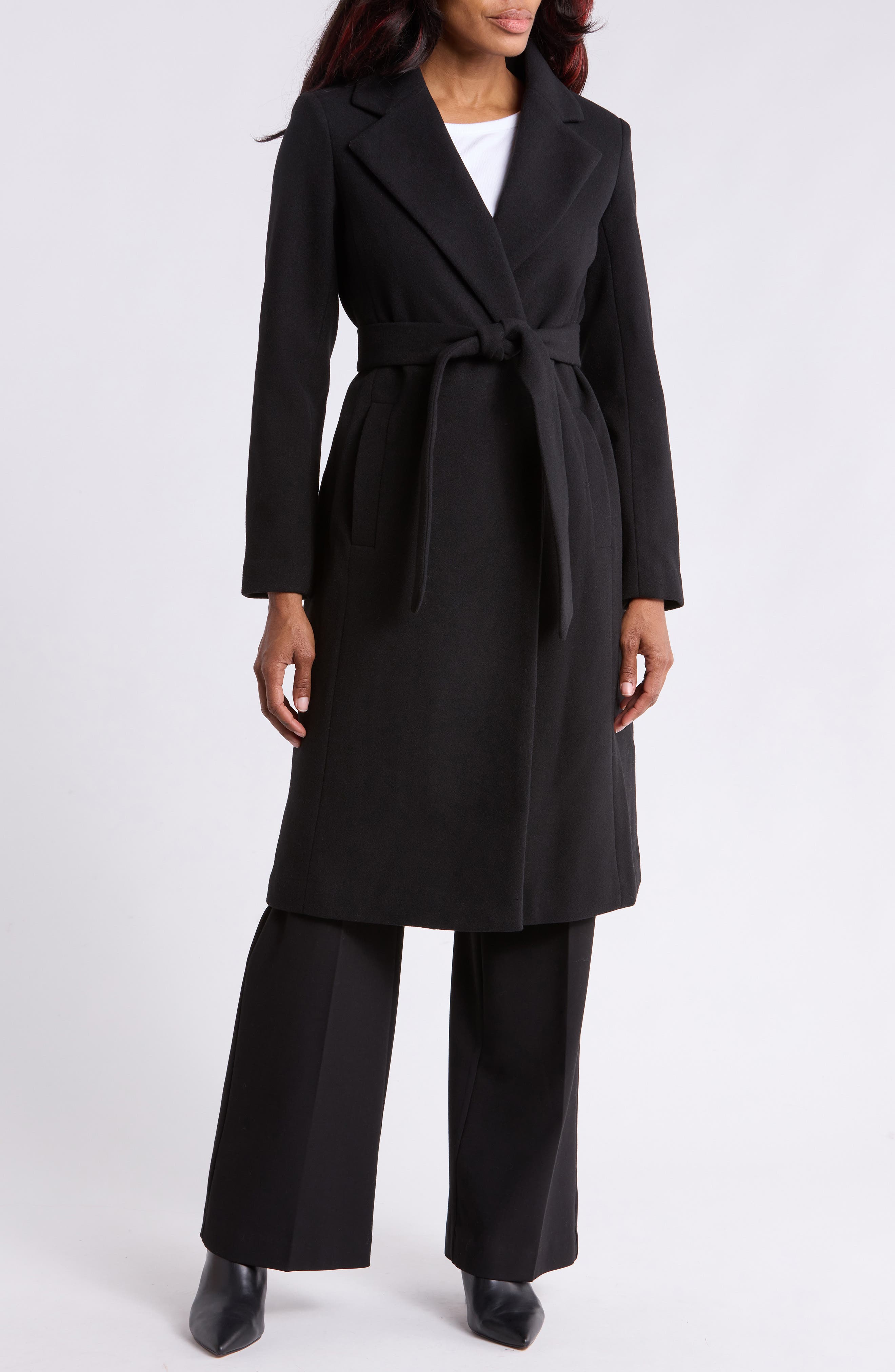 Belted Wrap Coat