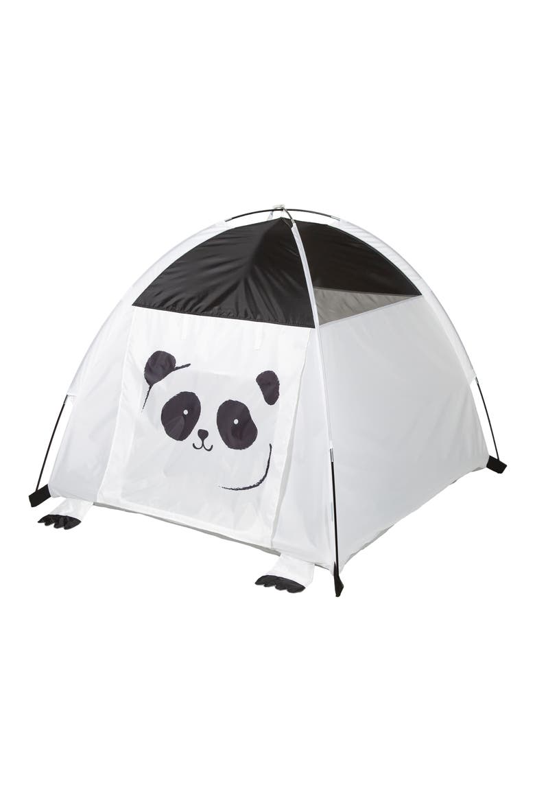 Panda Dome Tent, Main, color, WHITE BLACK
