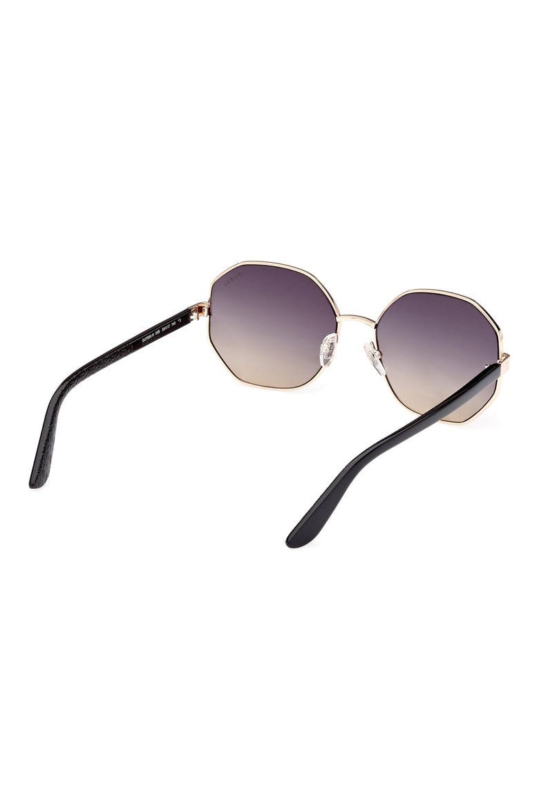 Geometric Sunglasses, Alternate, color, BLACK/ OTHER / GRADIENT SMOKE